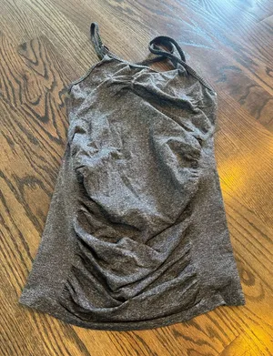 CALIA by Carrie Underwood Charcoal Tank Top thumbnail 1