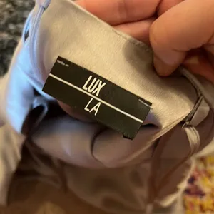 Lux LA‎ small silver mini dress thumbnail 8