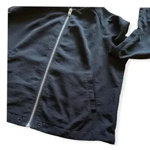 H&M Divided Black Minimalist Festival Bohemian Cropped Womens Jacket SZ 4 thumbnail 3