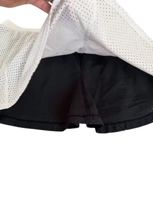 TAIL Women's Black White Reversible Mesh Tennis Pickleball Skirt Size Small thumbnail 6