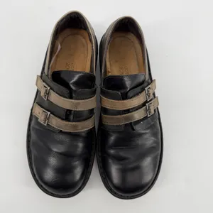 Naot Leather Mary‎ Jane Comfort Shoes Black Brown EU 40 US 9 thumbnail 2