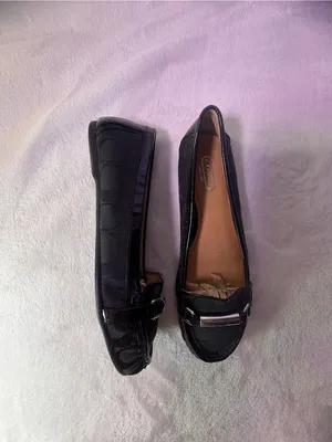 Coach Black Signature Canvas Slip-On Loafers with Metal Trim thumbnail 5