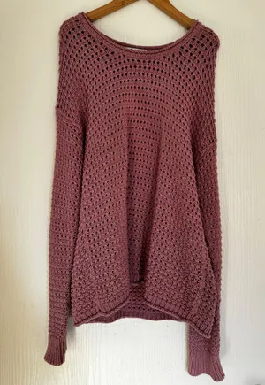 Madewell Open-Stitch Austen Pullover Sweater thumbnail 2