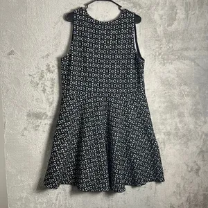 Leota Dia &‎ CO Geo Jacquard Dress Size 2L Black New thumbnail 4