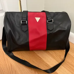 Guess Faux-Leather Duffle Bag Weekender thumbnail 3