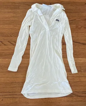The Fifth Label White Ribbed Dress thumbnail 1