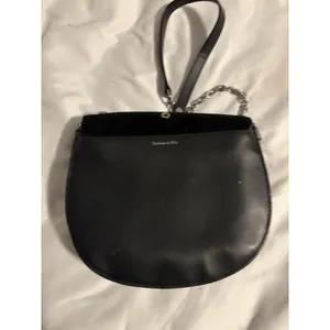 Louise et Cie Crossbody Bag Women Small‎ Black Leather Suede Embellished Studded thumbnail 8