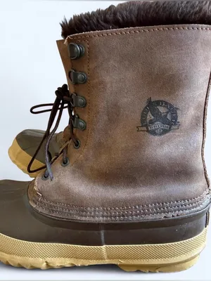 Eddie Bauer Brown Lace-Up Fur Lined Winter Duck Boots Women’s Size 8 thumbnail 5