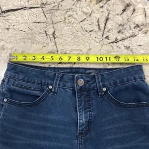 Seven7 Slimming Skinny Jeans y2k with sparkly sequins on back‎ pockets thumbnail 9