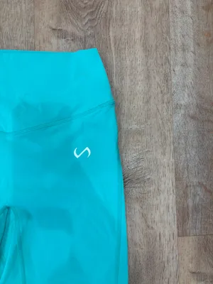 TLF Green Seamless Biker shorts Size M thumbnail 4