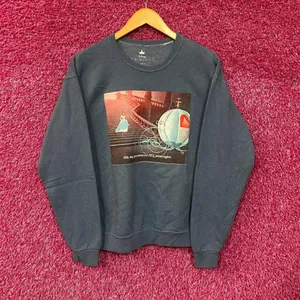 Cinderella Disney Animated Studios Movie Princess Crewneck L thumbnail 1