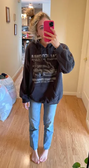 Hollister oversized hoodie thumbnail 1