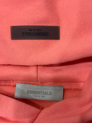 Essentials Fear of God Coral Hoodie and Pant Set XS thumbnail 3