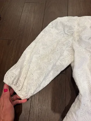 Nicholas Danni Bow-Detailed Broderie Anglaise Mini Size 8 - C30-143 thumbnail 6