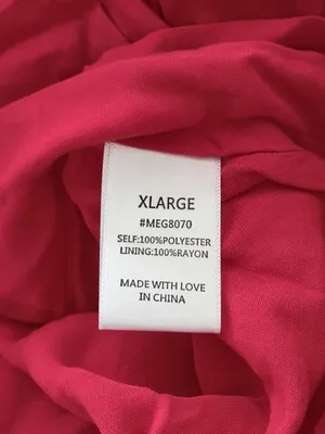 NEW Meghan LA Keiko Swiss Dot Midi Dress Sizes XL Cherry Red Chiffon thumbnail 9