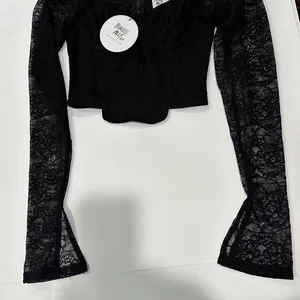 PRINCESS POLLY Purnell Lace Top Black - Size 4 - NEW With Tags - In Bags.‎ thumbnail 6