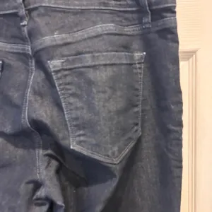 Loft Modern Bootcut Jeans Womens 32/14 Dark Wash Denim Stretch Mid Rise Western‎ thumbnail 6