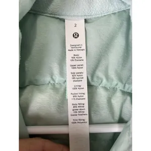 Lululemon Down For It All Running Vest Delicate Mint 4-Way Stretch Quilted 2 thumbnail 6