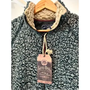 Live Oak Brand Frosted Fleece Full Zip Sweater NWT Size Small‎ thumbnail 2