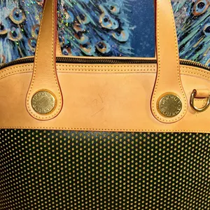 Dooney & Bourke Vintage Leather Satchel Handbag thumbnail 6