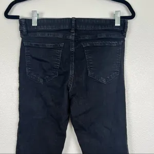 GAP Mid Rise Black‎ Skinny Jeans 4 thumbnail 3