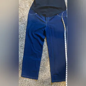 Time&Tru Maternity Jegging Med (8-10) SlimFit Dark Wash Denim Stretch NWT thumbnail 10