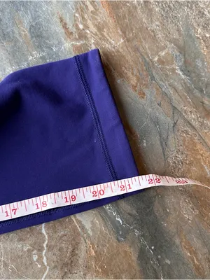 Lululemon Wunder Under Crop Leggings Indigo Purple Yoga Pants Size 8 thumbnail 7