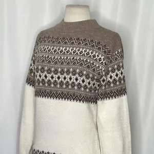 Vintage ROBERT BRUCE Scandinavian Fair Isle Sweater Paul Mage Fairisle Medium thumbnail 5