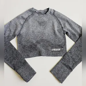 Gymshark Cropped Athletic Sports Top thumbnail 2