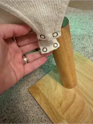 Abercrombie & Fitch Mockneck Open Back Knit Sweater Bodysuit thumbnail 4