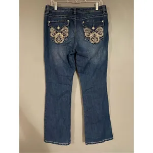 Nine West Medium Wash Bootcut Jeans Size 10/30 thumbnail 5