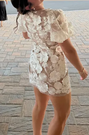 Revolve Dress Elliatt Mini Floral thumbnail 4