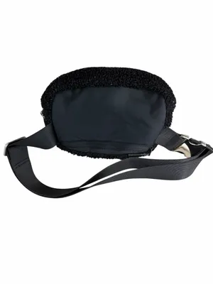 lululemon athletica Black Sherpa Crossbody Belt Bag thumbnail 2