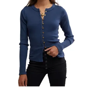 Free People It's On Cardi Big Dipper‎ Ribbed Cardigan M thumbnail 5