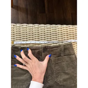 Maeve Anthropologie The Colette Corduroy Wide Leg Crop Pants Size 25 boho‎ thumbnail 6