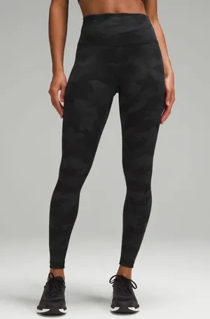 Lululemon Wunder Train 25" in Heritage 365 Camo Deep Coal Multi thumbnail 1