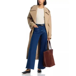 FRAME Le Slim‎ Palazzo Modernist Pocket Jeans in Loner Size 24 thumbnail 5
