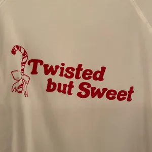Wildfox Twisted but Sweet Christmas Intimates Set Women’s Red & White Size XS thumbnail 7