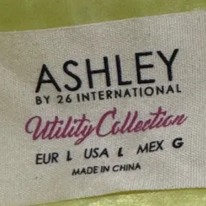 Ashley Utility Collection Neon Yellow Hooded Windbreaker Jacket L thumbnail 4