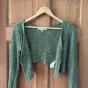 Urban Outfitters Size Extra Small XS Green Knit Women's Sweater thumbnail 5