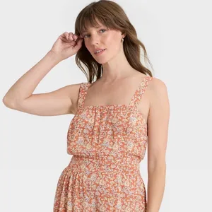 Universal Thread Paisley Jumpsuit • Boho Crepe One-Piece • NWT Size Small thumbnail 4