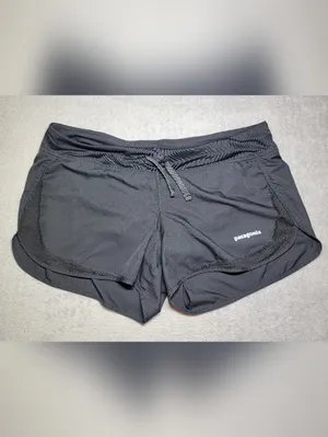 Patagonia Black Strider Running Shorts Size Medium M thumbnail 4