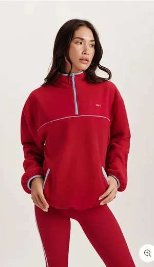 Set Active micro fleece half zip thumbnail 1