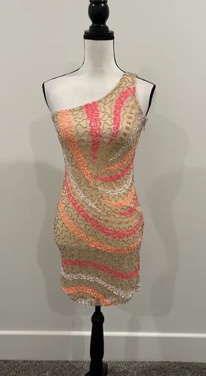 Rampage Beaded Bodycon Dress thumbnail 2