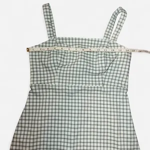 Hollister Mint Green Plaid Mini Dress (Size Small) thumbnail 3