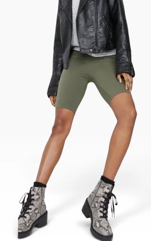 Wild Fable Olive Green Women’s Bike Shorts Size S thumbnail 1