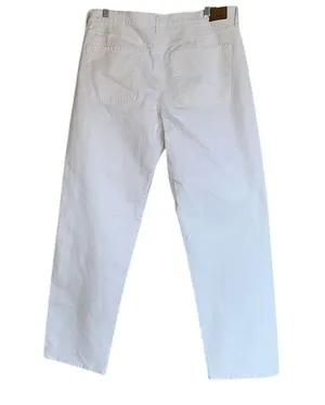 NWOT American Eagle AE '90s Straight Jean white 14 Stretch thumbnail 7