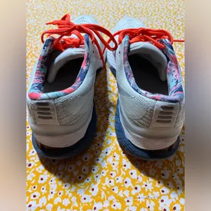 ASICS running shoes, fun colors, great support in shoes, gently worn, size 10 thumbnail 7