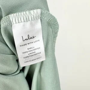 Lulus Heavenly Hues Sage Brush Maxi Dress Chiffon Bridesmaid Formal Medium NWT thumbnail 10
