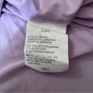 UNDER ARMOUR lavender Rush tee shirt, size L, unisex thumbnail 7